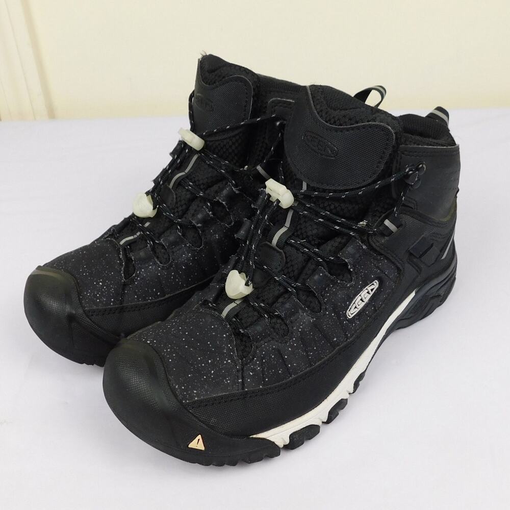 Keen Targhee Mid Fuji Rock Festival Hiking Boots Size US Mens 9.5 Black 1023477